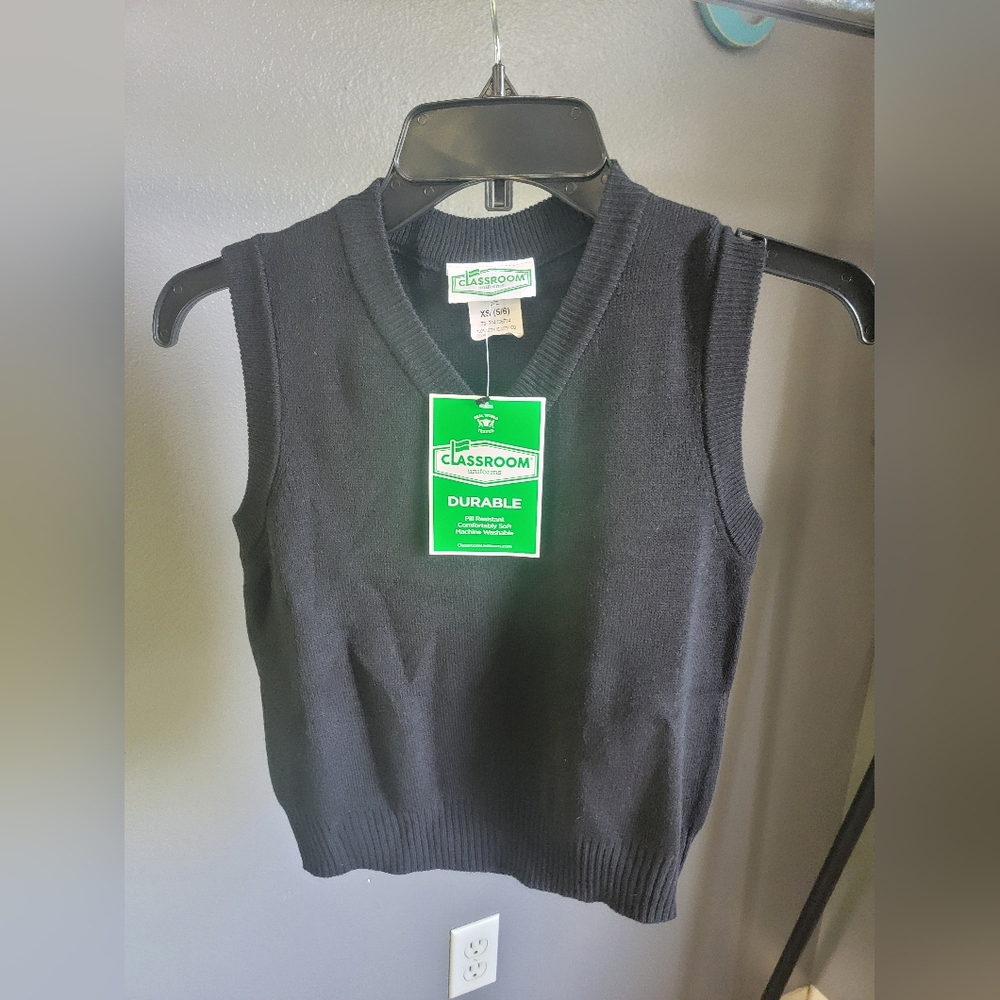Classroom Black Kids Vest